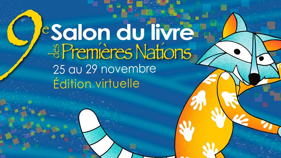 Affiche du 9e Salon du livre des Premières Nations.