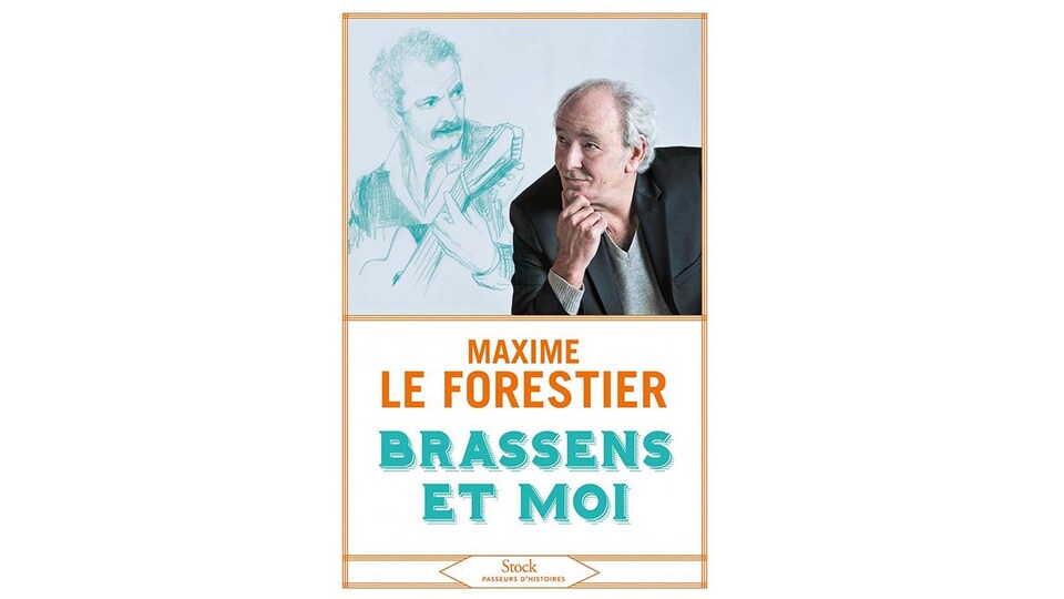 La page couverture du  livre de Maxime Le Forestier Brassens et moi.