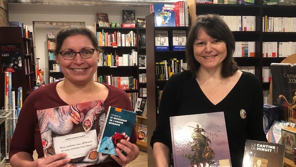 Tanya et le festival japonais à la Librairie Morency