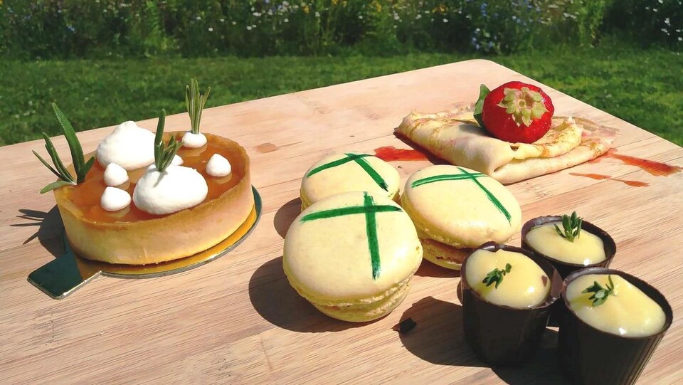 Tartelette abricot romarin