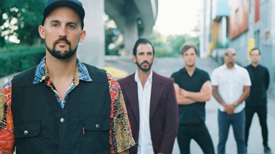 Le groupe The Boom Booms.