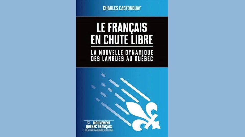 La couverture du livre « Le français en chute libre ».