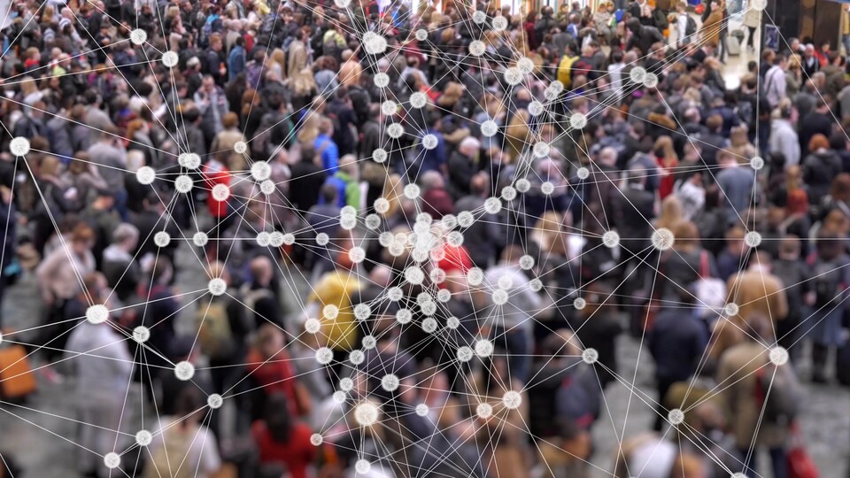 Visualisation d'une pandémie.