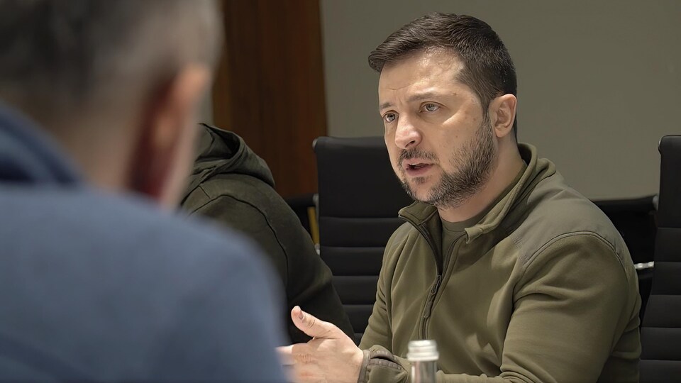 Volodymyr Zelensky.