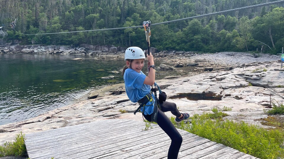 Tyrolienne et via ferrata à la Baie du GardeFeu