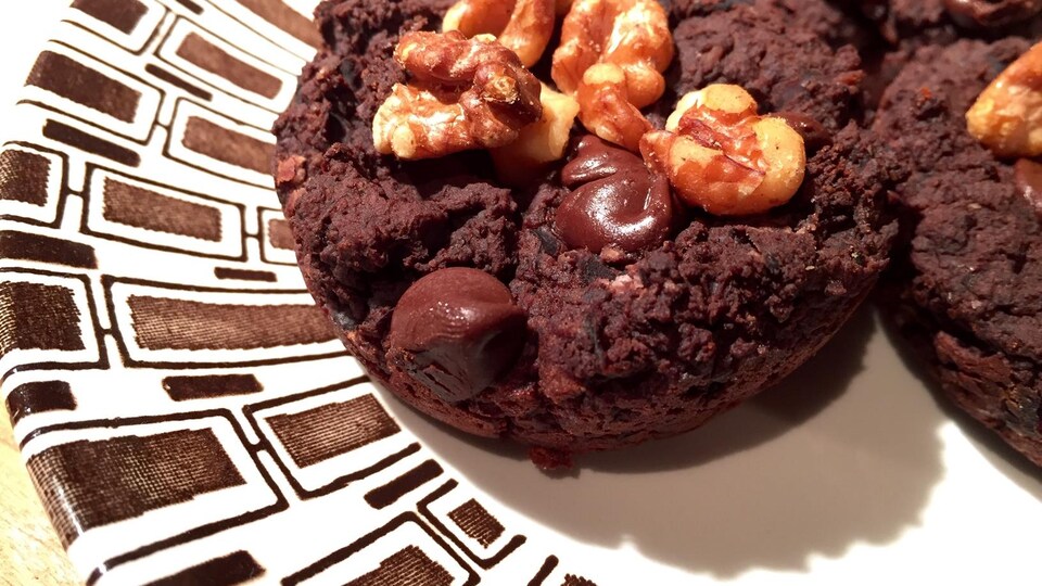Des brownies aux haricots noirs