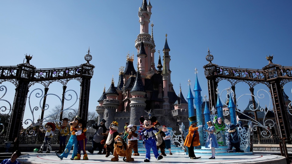 Le chateau de Disney.