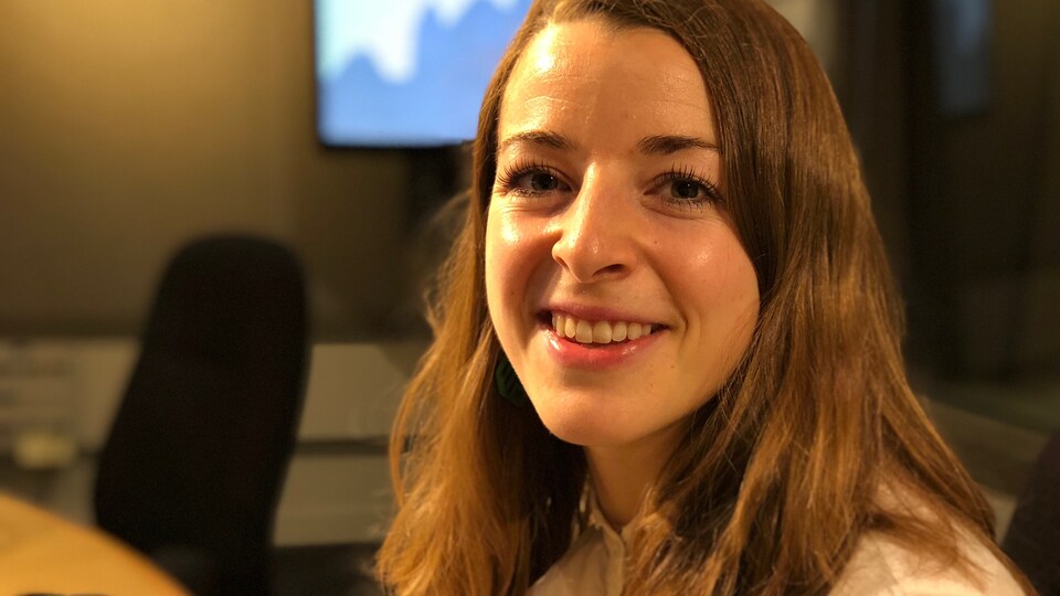 Erin Relyea, travailleuse sociale avec l'Initiative nationale pour le soin des personnes âgées (NICE) et le projet pilote HomeShare.