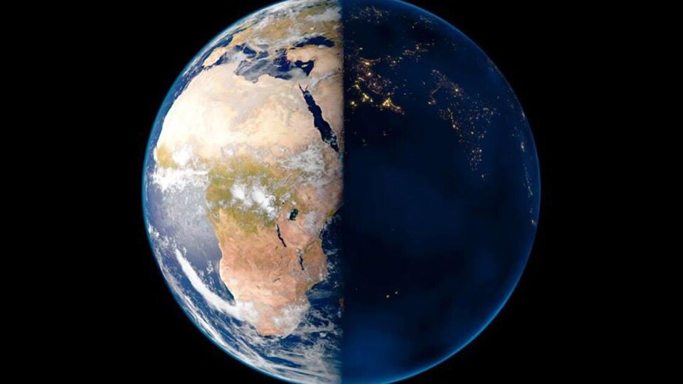 «Life of the Earth»  : une image de la terre.
