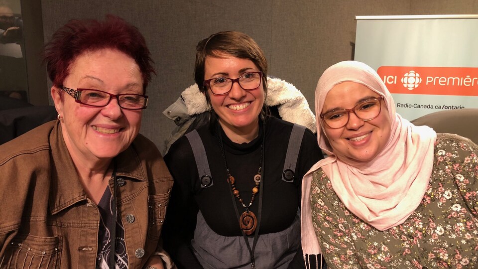 Diane Montreuil, Ludiwine Clouzot et Syrine Abdelmalek