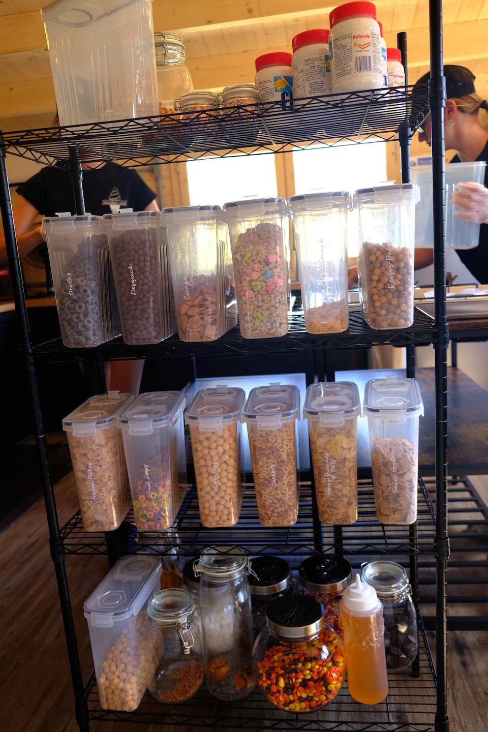 Les variétés de céréales utilisées dans la conception de cornets créatifs. 