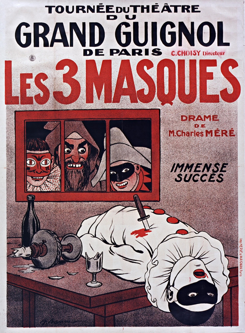 Le Grand-Guignol, Le Théâtre De L’horreur Et De La Comédie | Aujourd ...