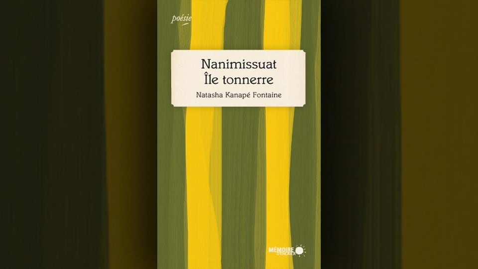 La couverture du livre <i>Nanimissuat : île tonnerre</i>, de Natasha Kanapé Fontaine