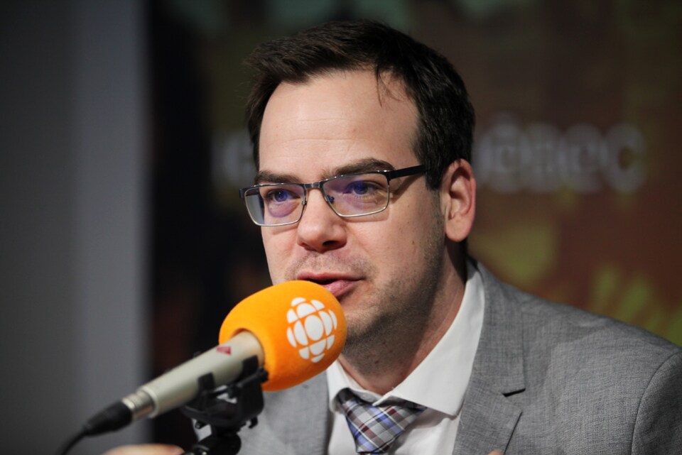 Patrick Taillon, en studio