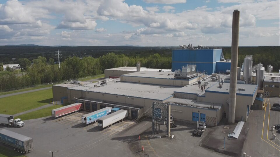 L'usine d'Agropur à Granby.