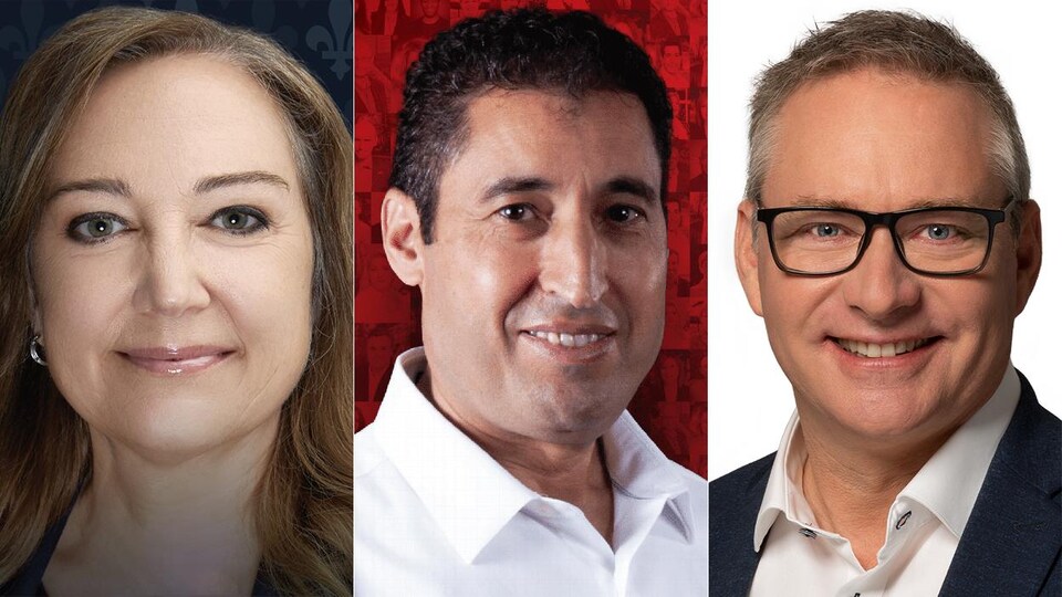 Trois candidats aux élections fédérales dans Drummond.