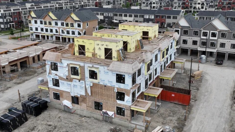 Un chantier de construction.