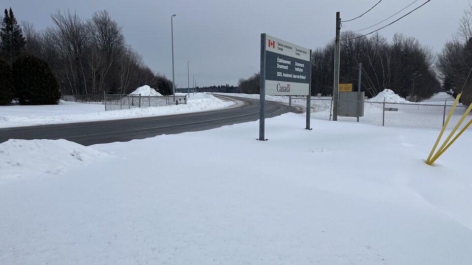 L'établissement Drummond en hiver.
