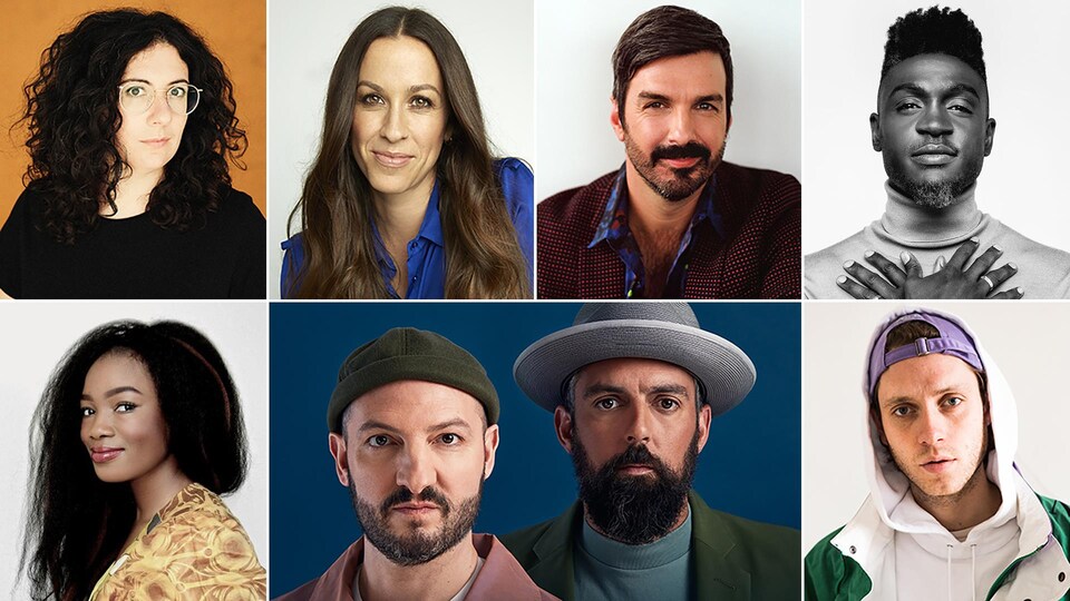 Alexandra Stréliski, Alanis Morissette, Damien Robitaille, Corneille, Kelly Bado, Radio Radio et Loud.