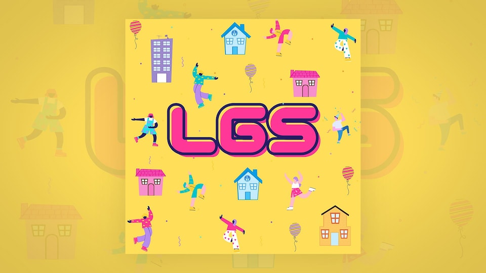 La pochette de du nouvel album éponyme du groupe LGS.
