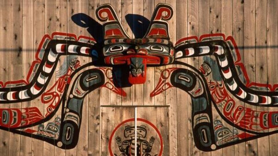 Art de la Nation Kwakiutl.