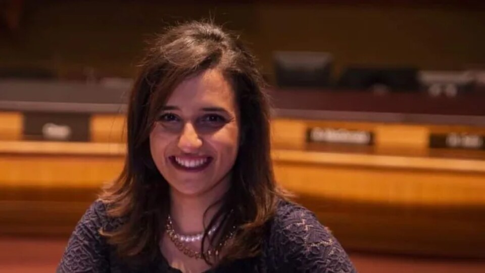 Nokha Dakroub en gros plan.
