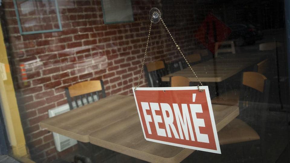 Selon la Fédération canadienne de l'entreprise indépendante, les restaurants, les entreprises saisonnières et celles qui comptent sur la présence de touristes sont les plus touchés par la pandémie.