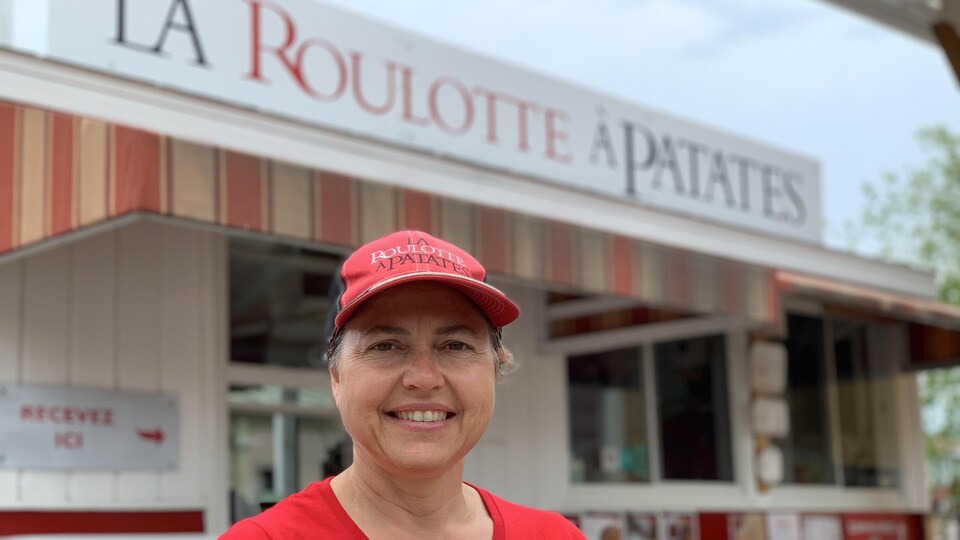Julie Desbiens, propriétaire de la Roulotte à patates de Gentilly.