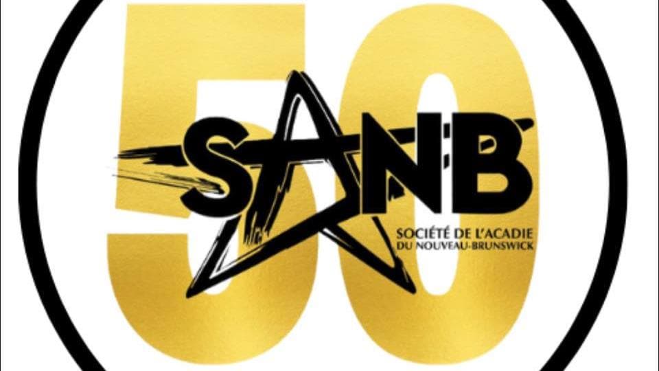 Le logo de la SANB sur un gros 50.