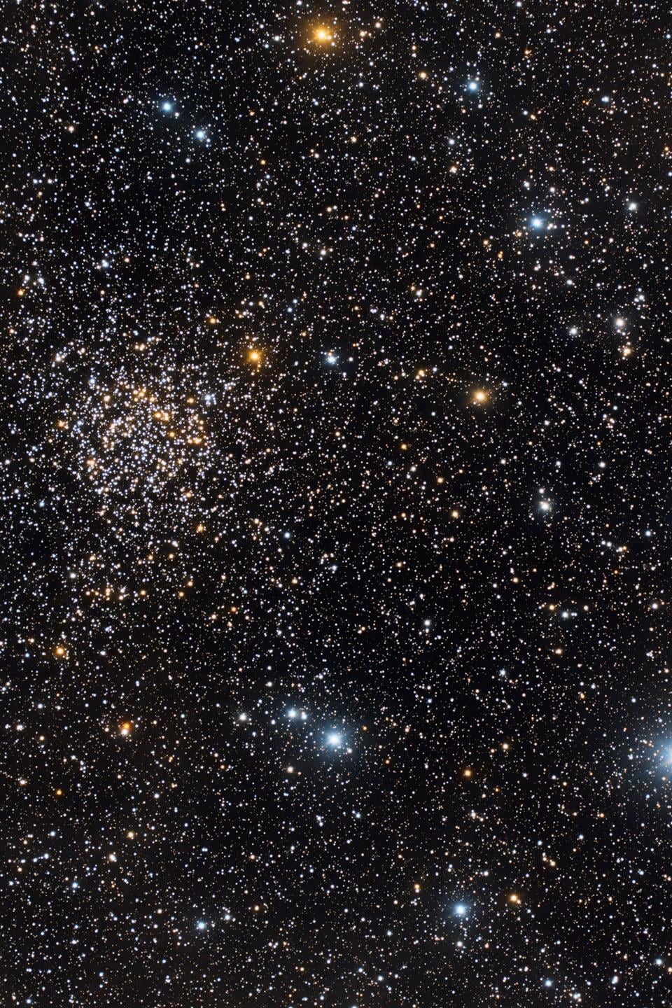 L'amas ouvert NGC 7789 de Cassiopée.