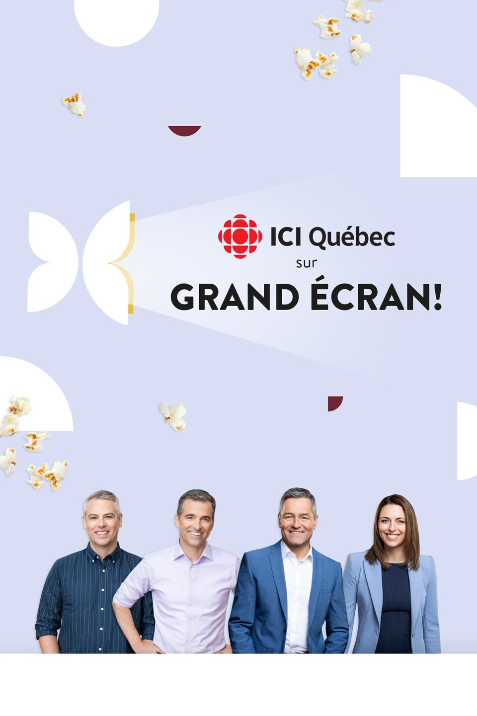 ICI Québec sur grand écran