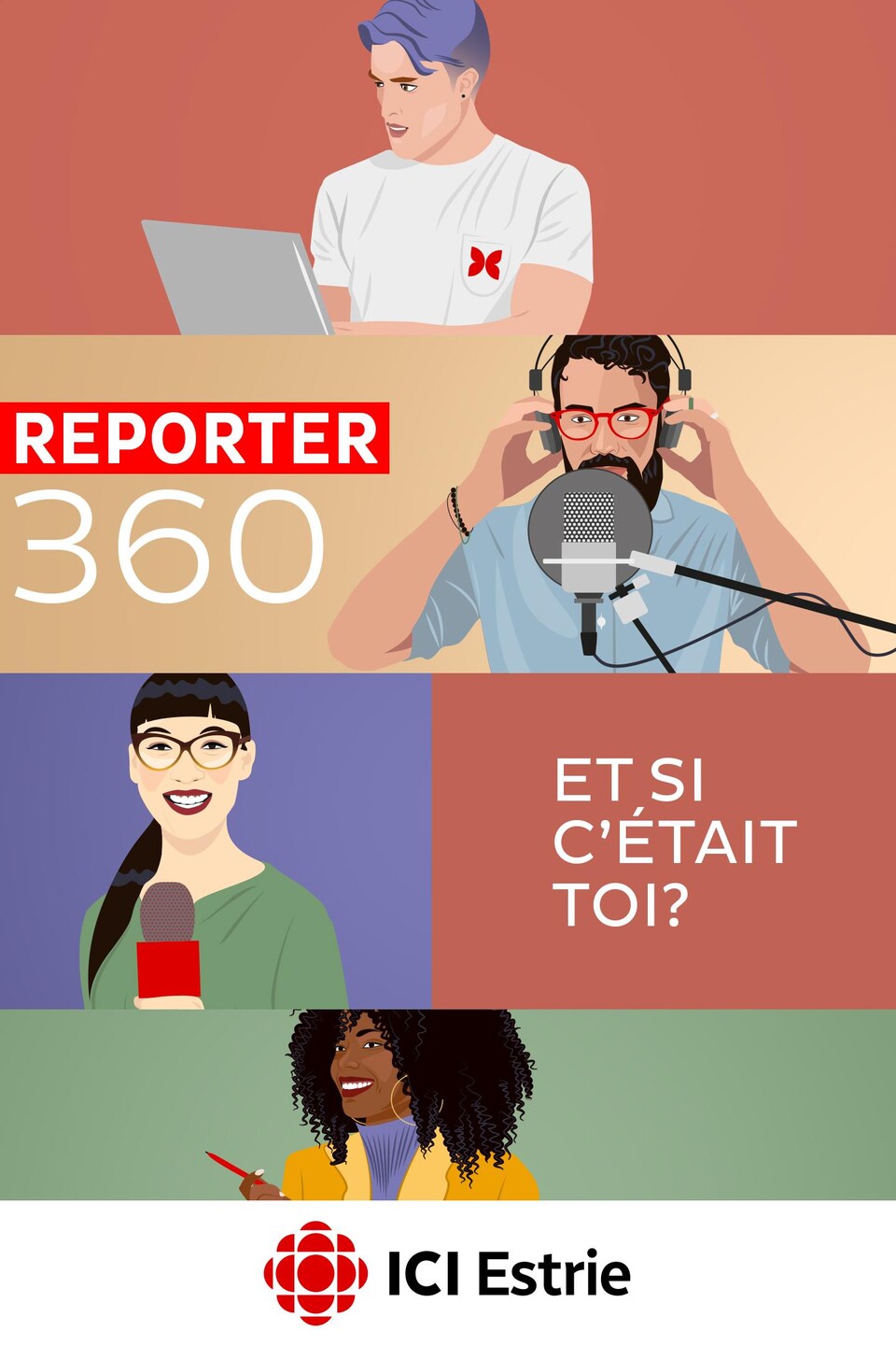 Reporter 360
Et si c'était toi?
ICI Estrie