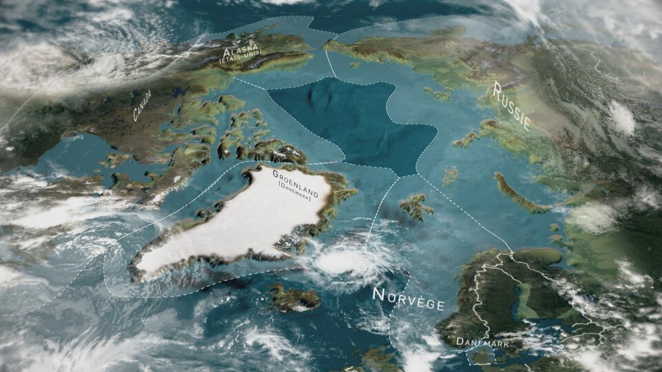 Les pays côtiers de l'Océan Arctique effectuent d'intenses recherches scientifiques sur ses fonds marins pour déterminer à qui appartient l'Arctique.