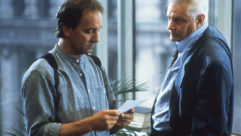 Michel Côté et Michel Dumont étaient en vedette dans la série Omertà : la loi du silence.