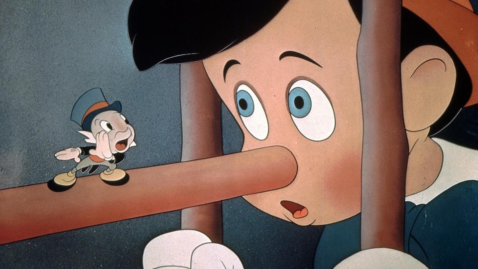 une scène du film d'animation Pinocchio