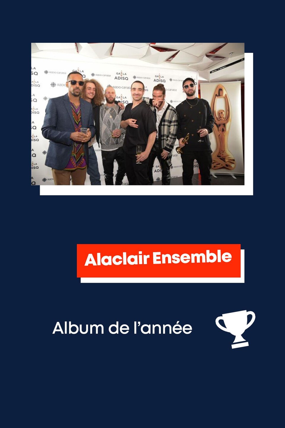 Alaclair Ensemble : album de l'année.