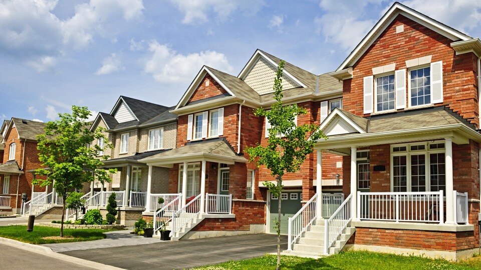 Des maisons de ville