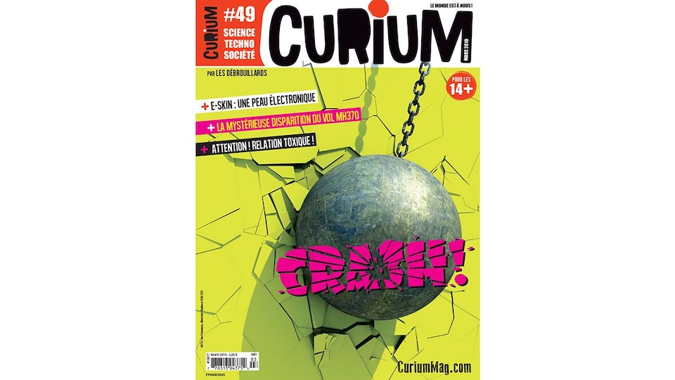 Page couverture du magazine Curium.