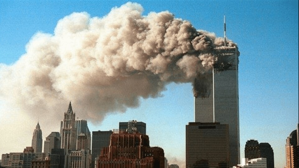 Les tours jumelles du World Trade Center ont été frappées par deux avions le 11 septembre 2011.