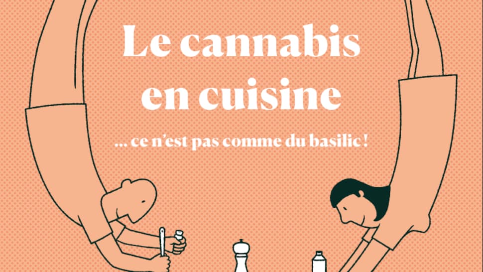 La couverture du livre « Le cannabis en cuisine, ce n’est pas comme du basilic! ». 