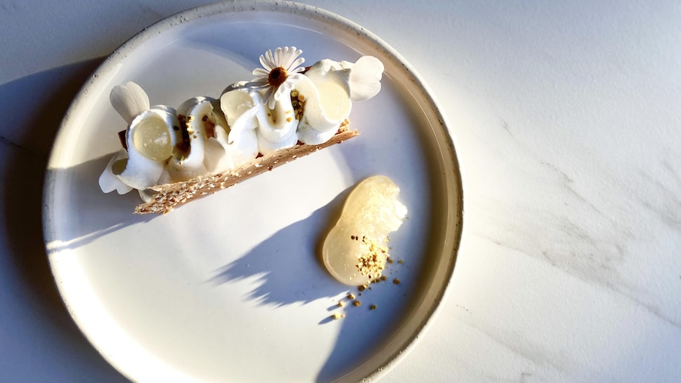 Un dessert du Ratafia. 
