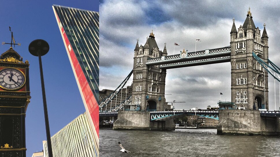 Sur la couverture du livre, il y a un montage photo du Big Ben, du Tower Bridge, des peintures dans un musée national, du  gratte-ciel Shard, d'une sculpture dans un parc et  d'une photo de l'animatrice. 