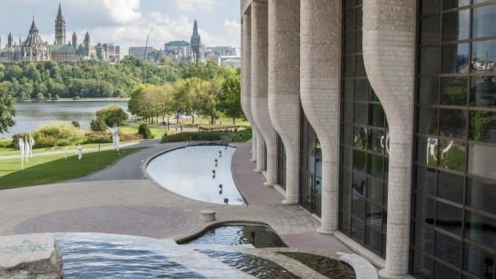 Le Musée canadien de l’histoire à Gatineau.