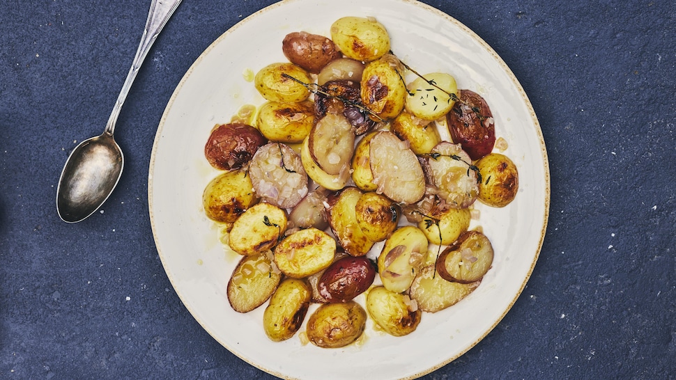 Pommes de terre rôties croustillantes - Recette d'accompagnement