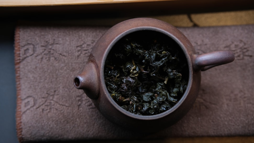 Lors du gong fu cha, les feuilles de thé sont infusées plusieurs fois. 