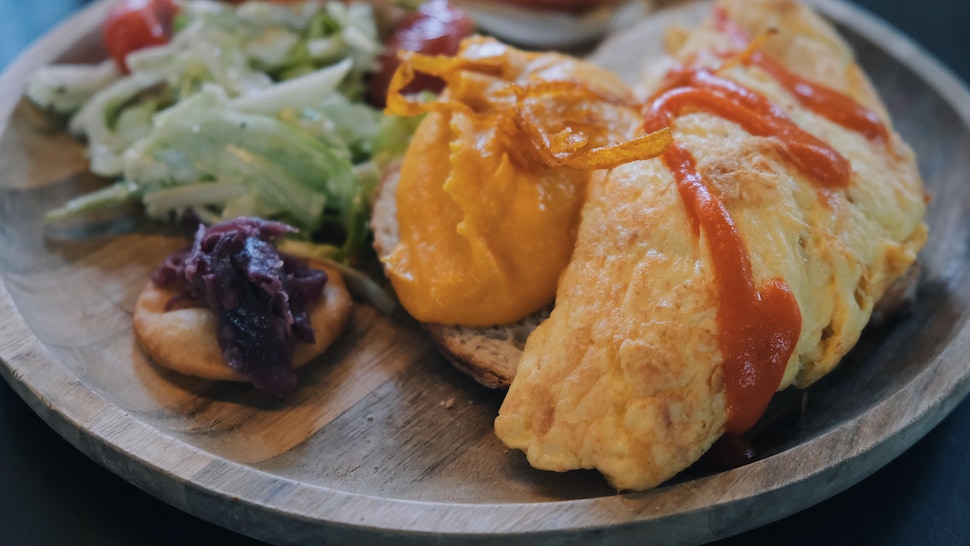 Un plat du restaurant Instock