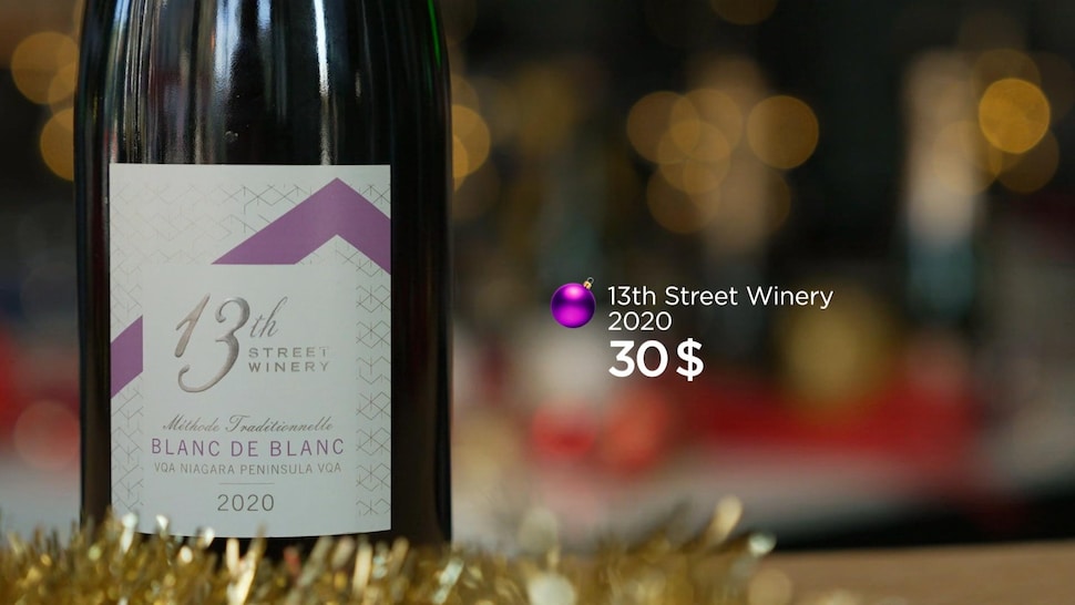 Une bouteille de 13th Street Winery 2020.