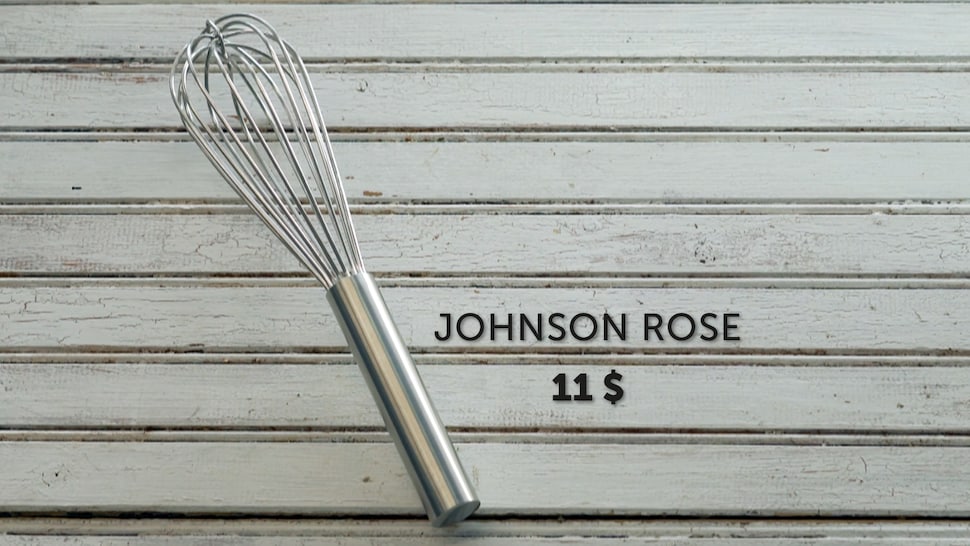 Le fouet de la marque Johnson Rose.