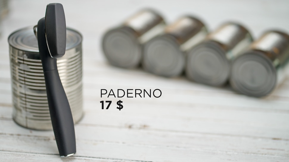 L'ouvre-boîte de la marque Paderno.