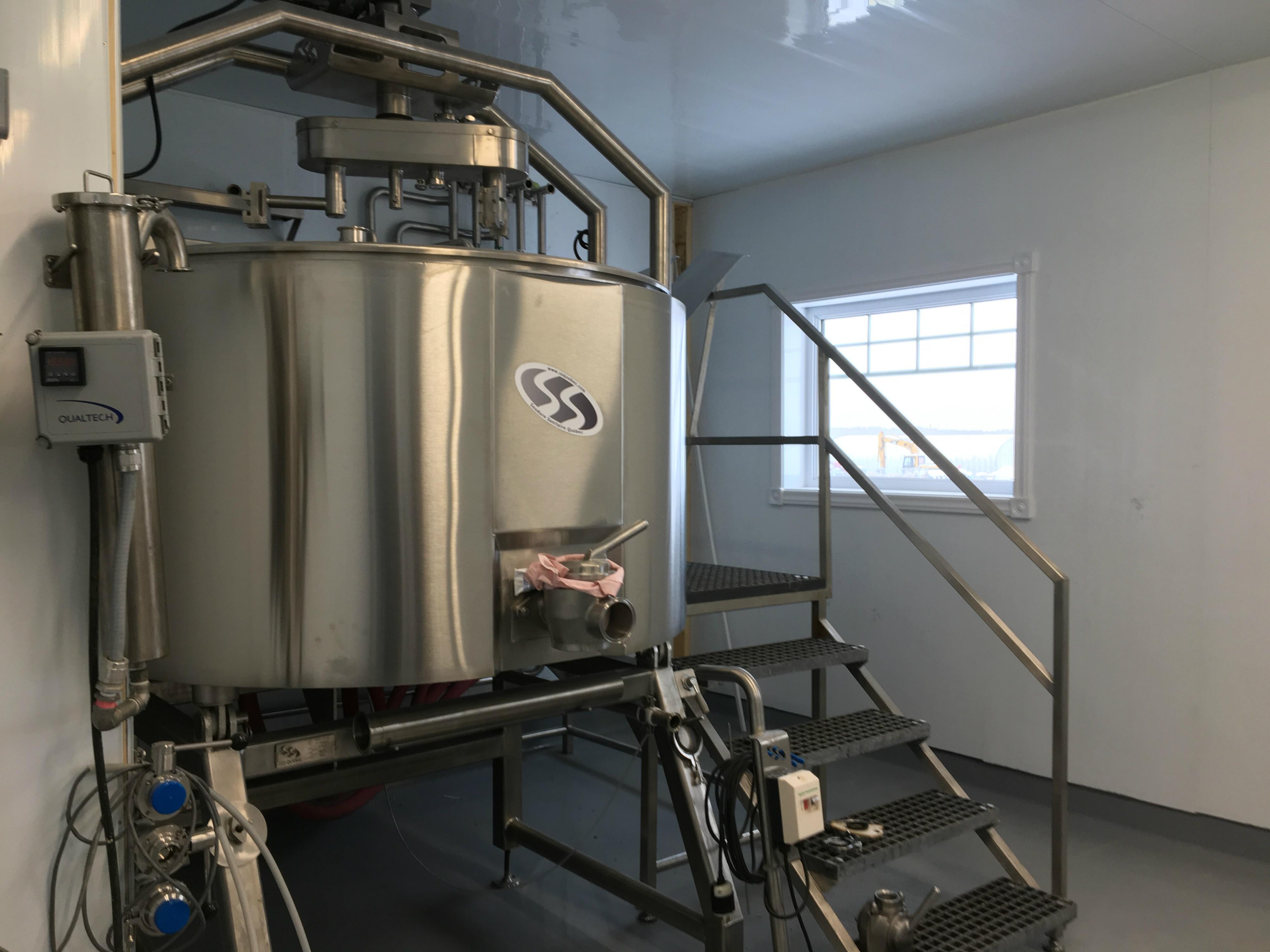 Visite du site de production de Boréalait